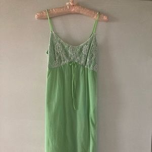 Green Peignoir set